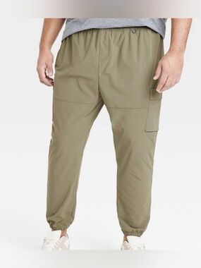 Men's 360 Lifestyle Big Utility Cargo Jogger All In Motion Backwoods Gray 2XL